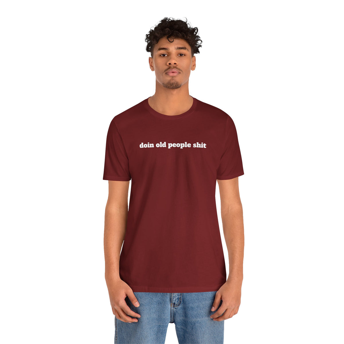 DOPS (Sport) - White Letter Unisex Jersey Short Sleeve Tee