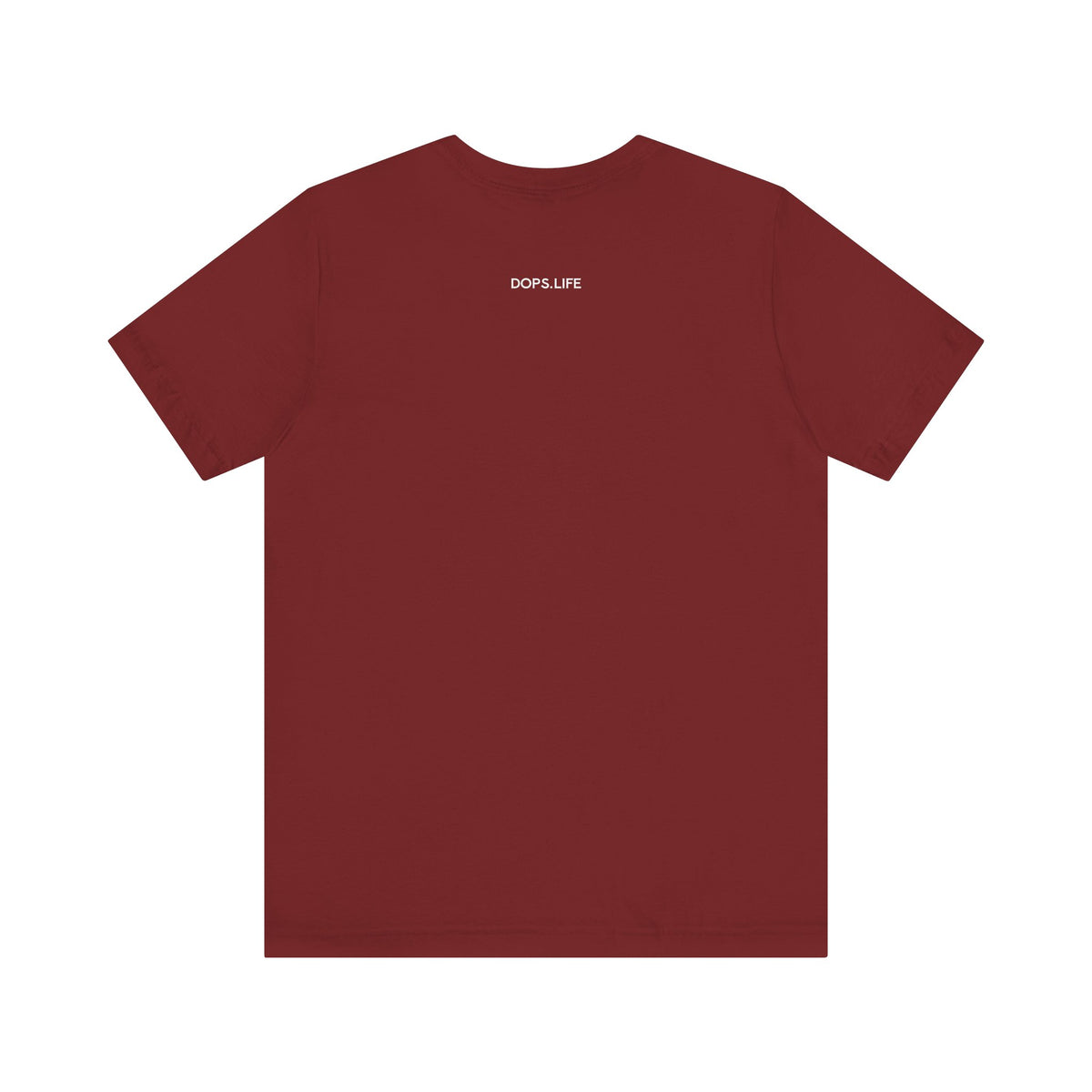 DOPS (Sport) - White Letter Unisex Jersey Short Sleeve Tee