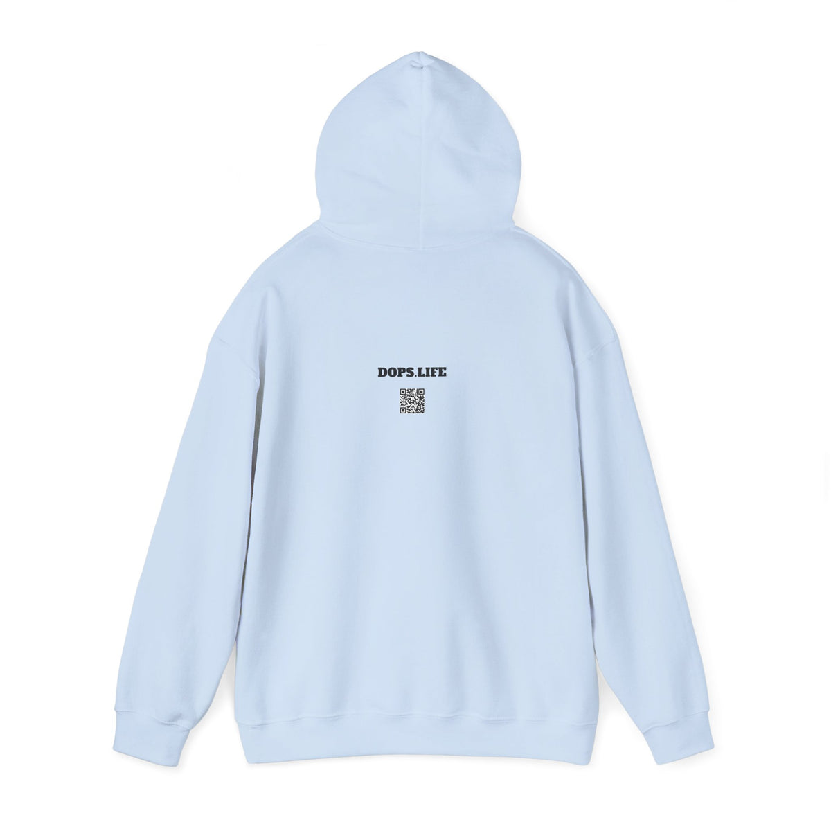 DOPS - (PG-13) Black Letter Unisex Heavy Blend™ Hooded Sweatshirt