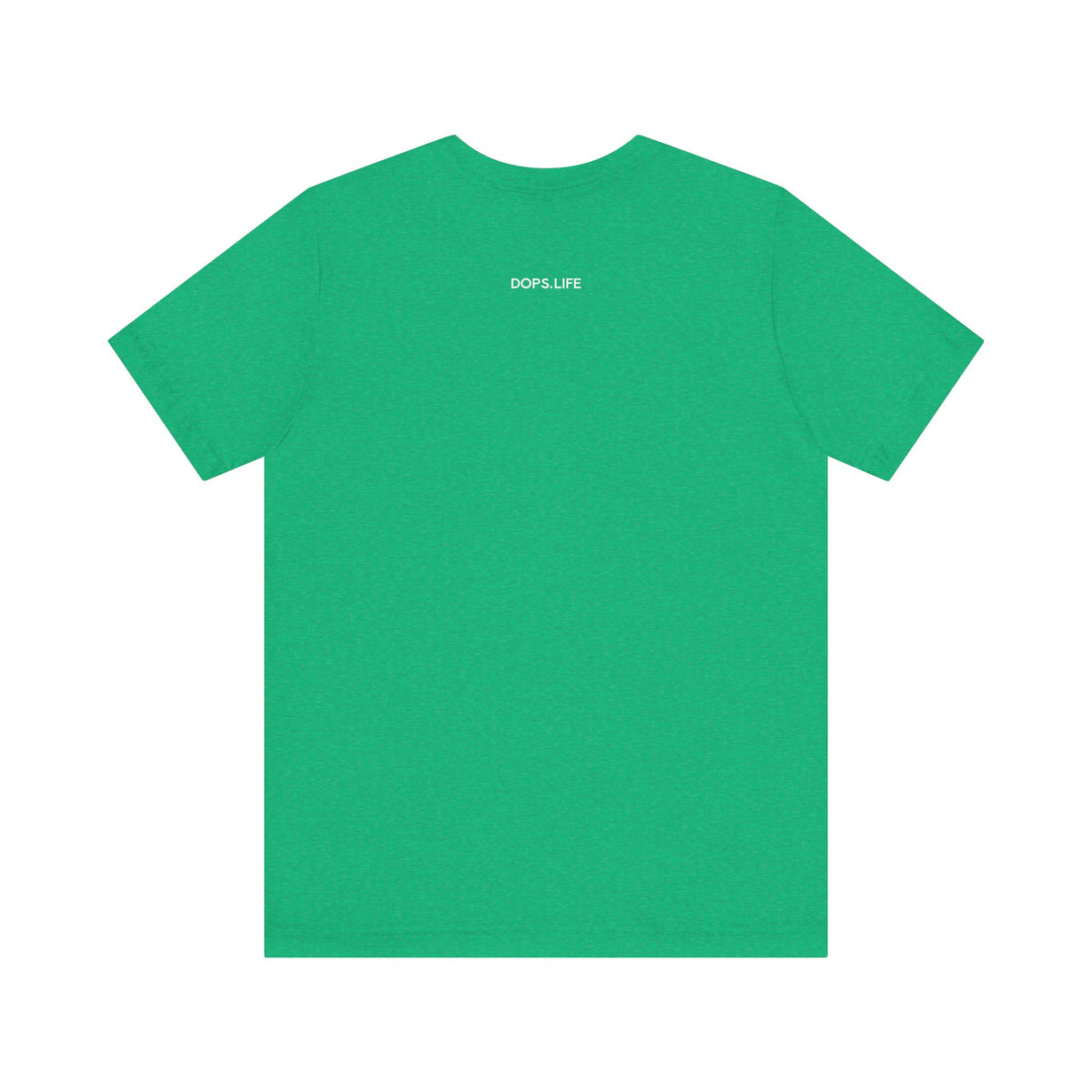 DOPS (Sport)  (PG-13) - White Letter Unisex Jersey Short Sleeve Tee