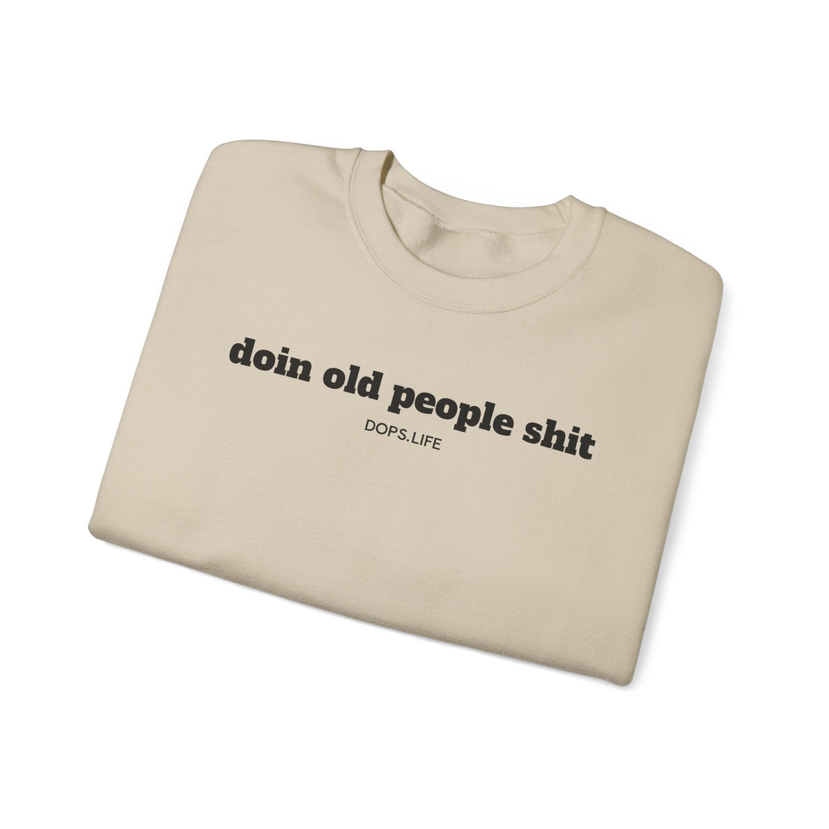 DOPS - Black Letter Unisex Heavy Blend™ Crewneck Sweatshirt