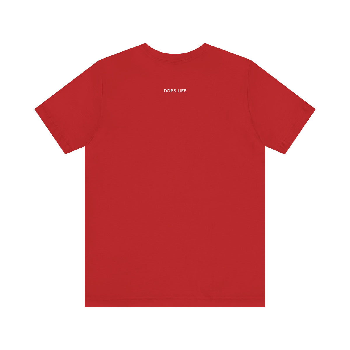 DOPS (Sport)  (PG-13) - White Letter Unisex Jersey Short Sleeve Tee