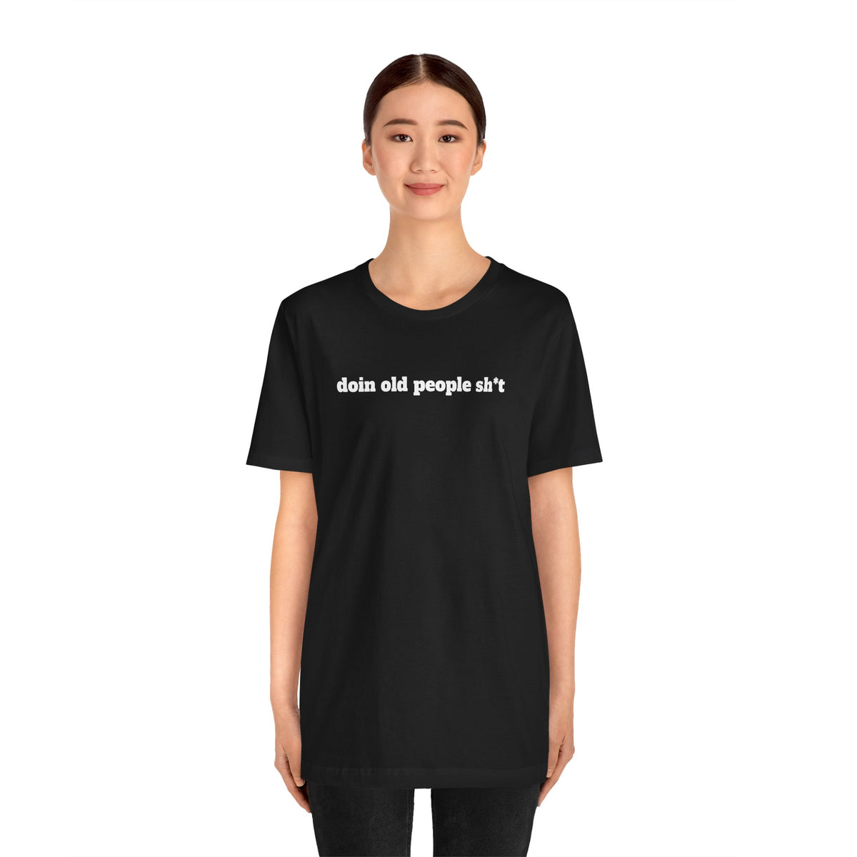 DOPS (Sport)  (PG-13) - White Letter Unisex Jersey Short Sleeve Tee