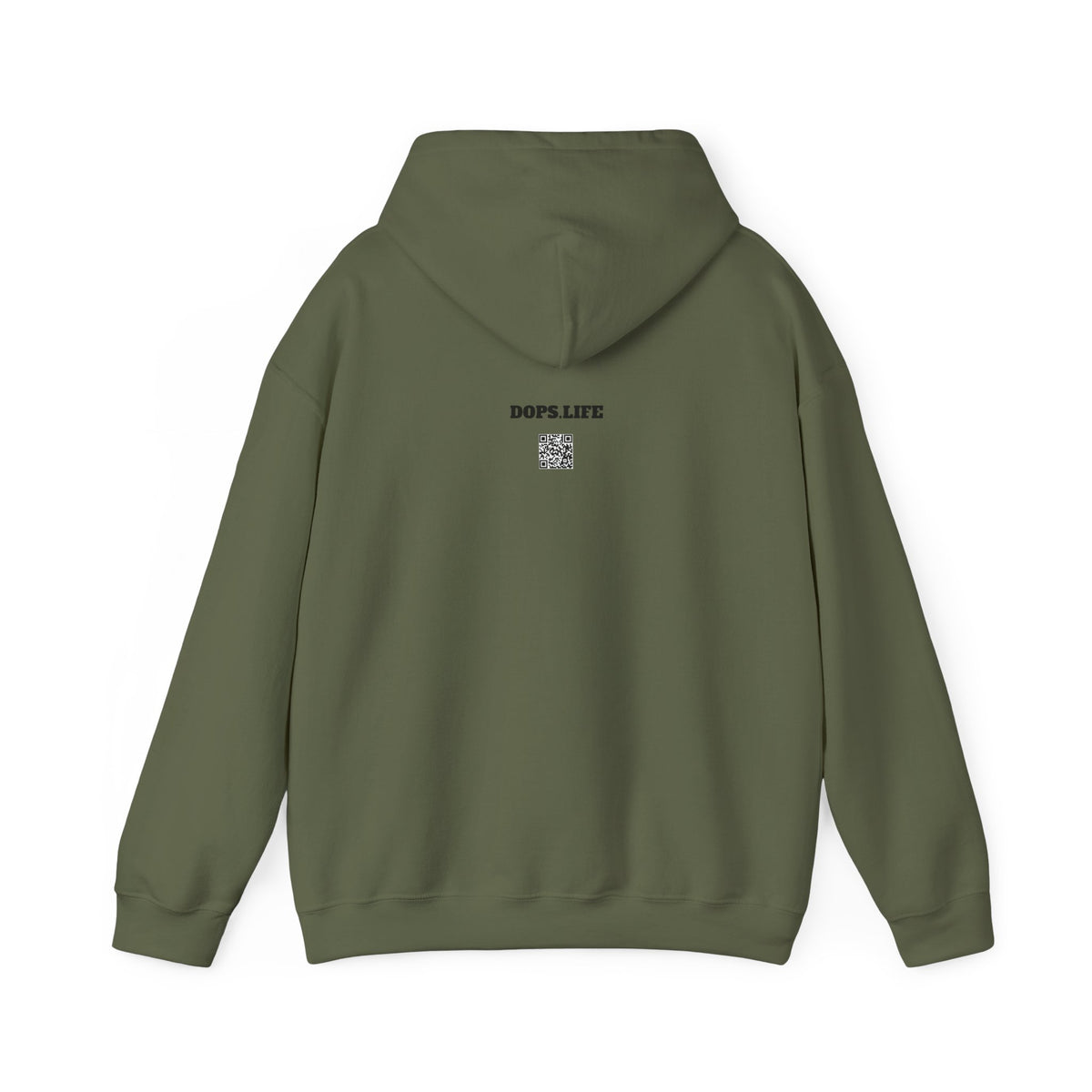 DOPS - Black Letter Unisex Heavy Blend™ Hooded Sweatshirt