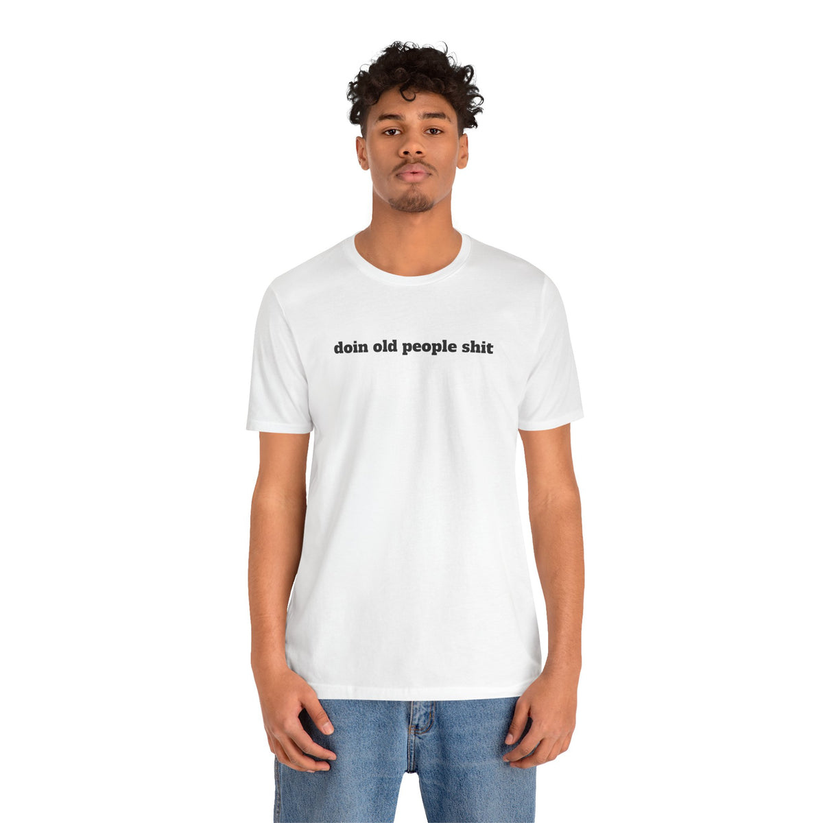 DOPS (Sport) - Black Letter Unisex Jersey Short Sleeve Tee
