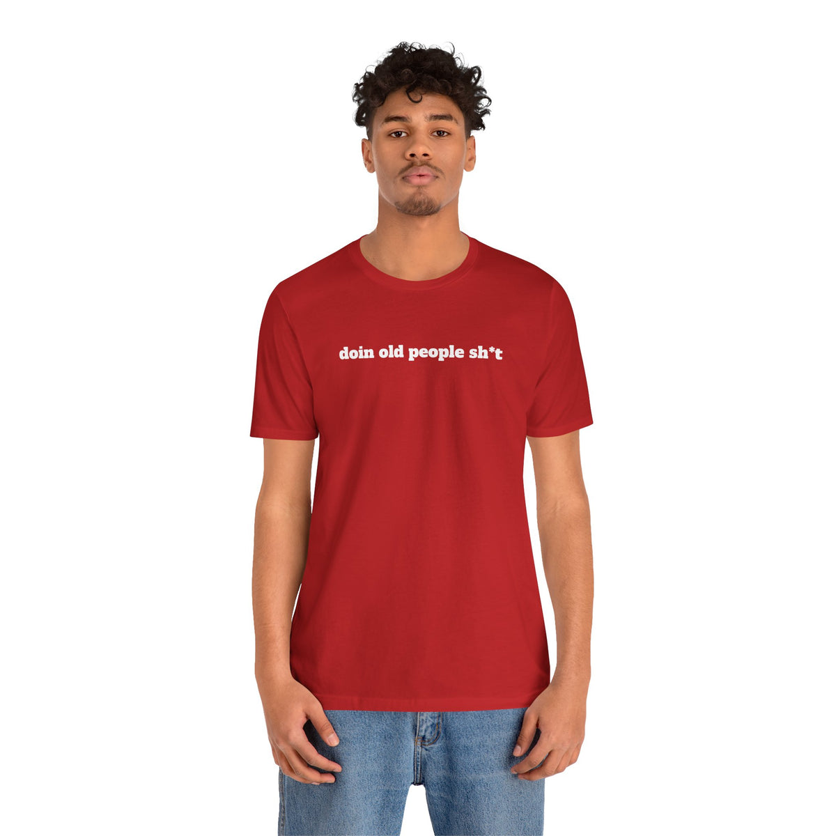 DOPS (Sport)  (PG-13) - White Letter Unisex Jersey Short Sleeve Tee
