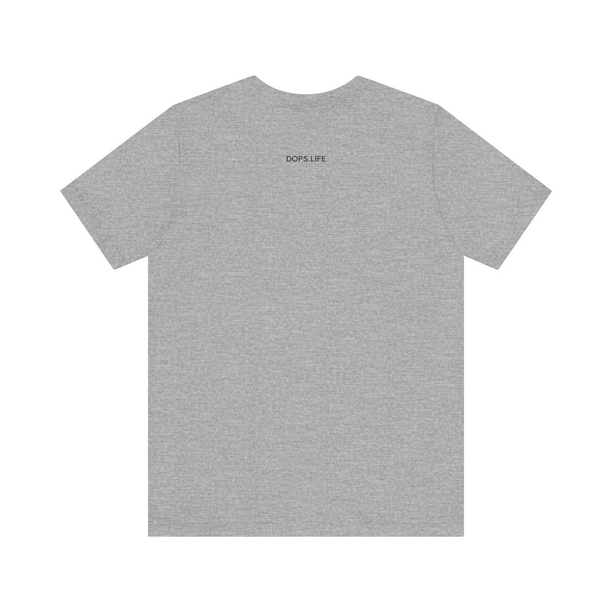DOPS (Sport) - Black Letter Unisex Jersey Short Sleeve Tee