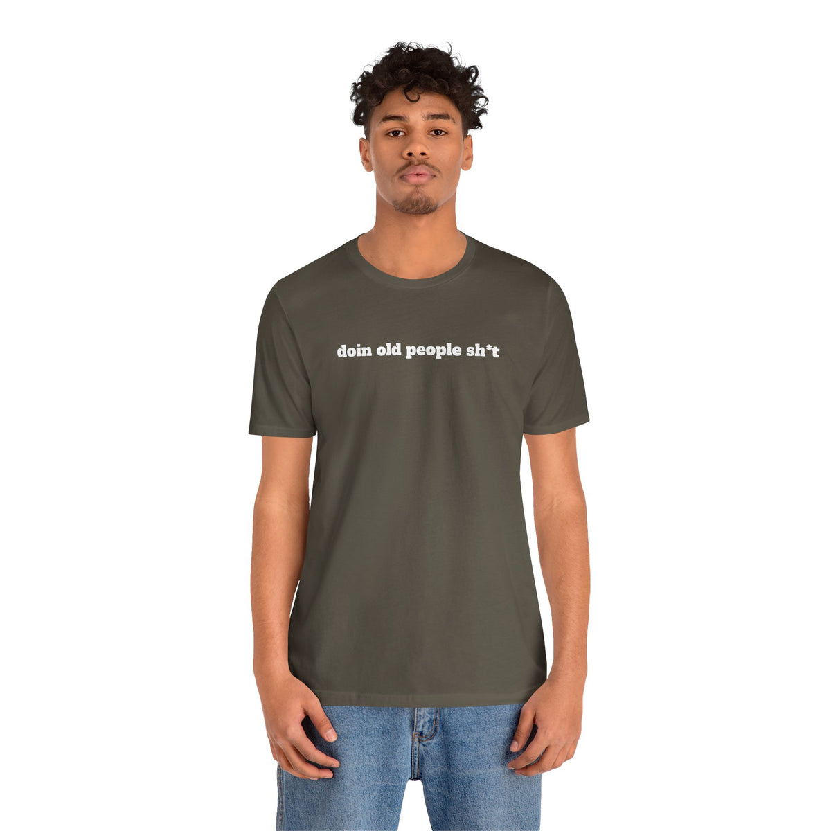 DOPS (Sport)  (PG-13) - White Letter Unisex Jersey Short Sleeve Tee