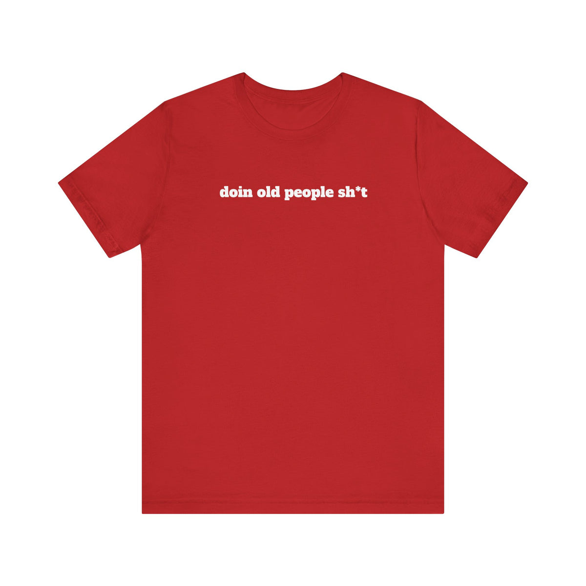 DOPS (Sport)  (PG-13) - White Letter Unisex Jersey Short Sleeve Tee