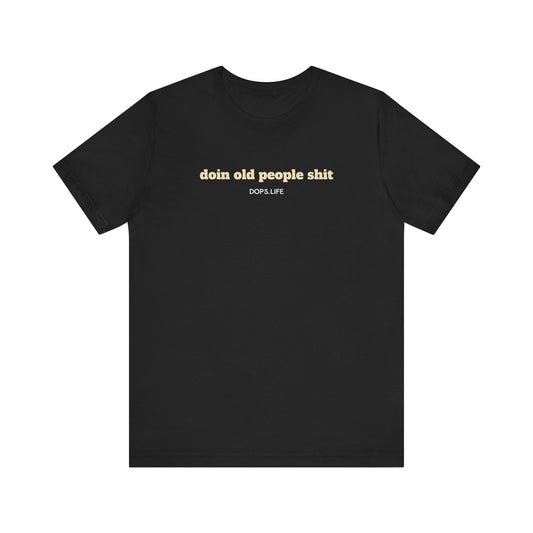 DOPS (Sport) - Custom Print Dark - Gold Hour Glass Logo