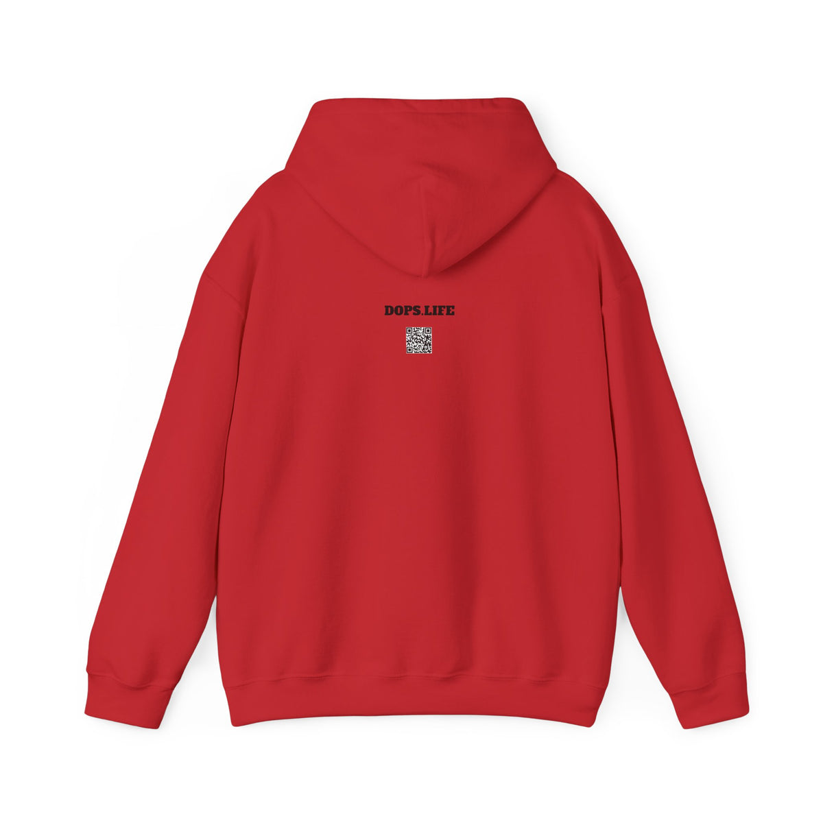 DOPS - (PG-13) Black Letter Unisex Heavy Blend™ Hooded Sweatshirt