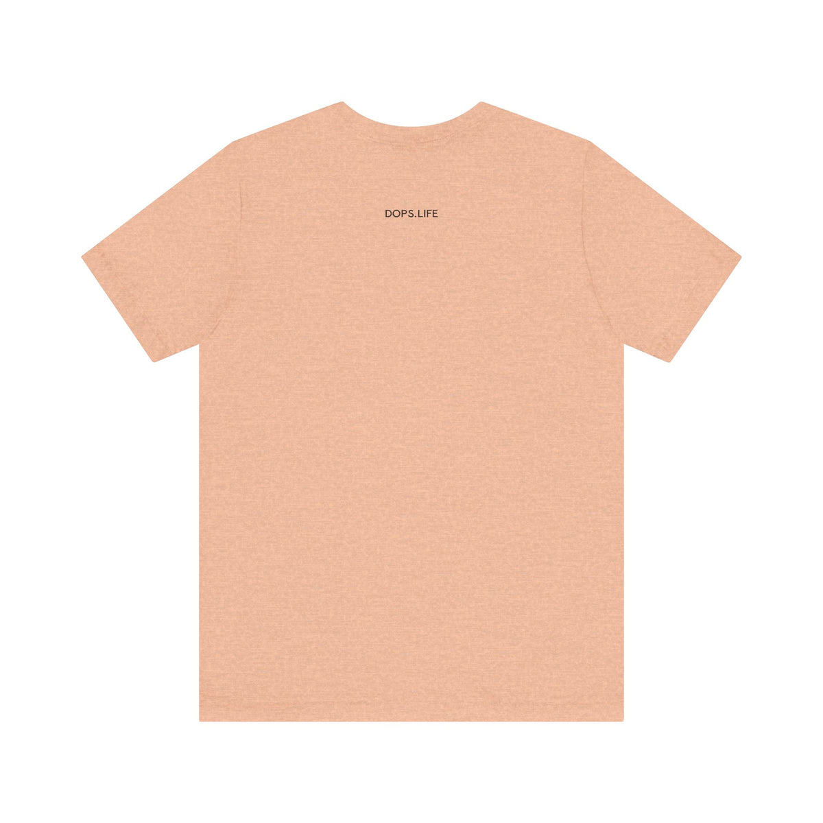 DOPS (Sport) - Black Letter Unisex Jersey Short Sleeve Tee