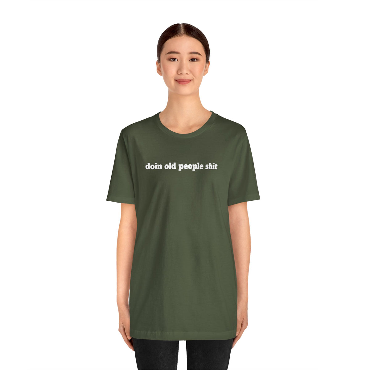 DOPS (Sport) - White Letter Unisex Jersey Short Sleeve Tee