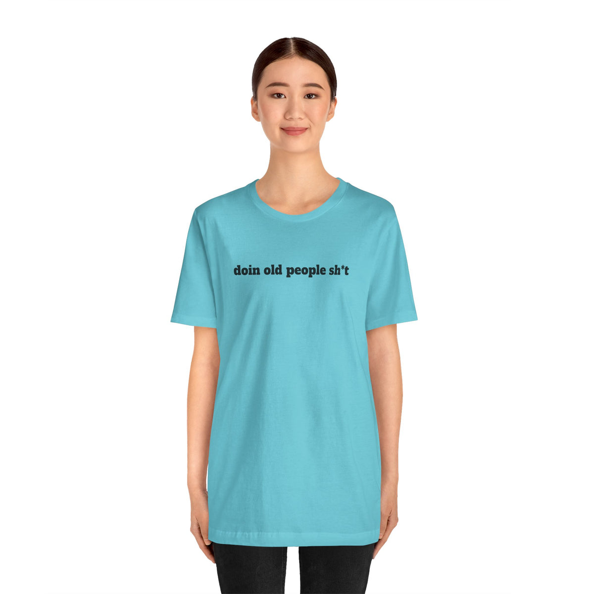 DOPS (Sport) (PG-13) - Black Letter Unisex Jersey Short Sleeve Tee