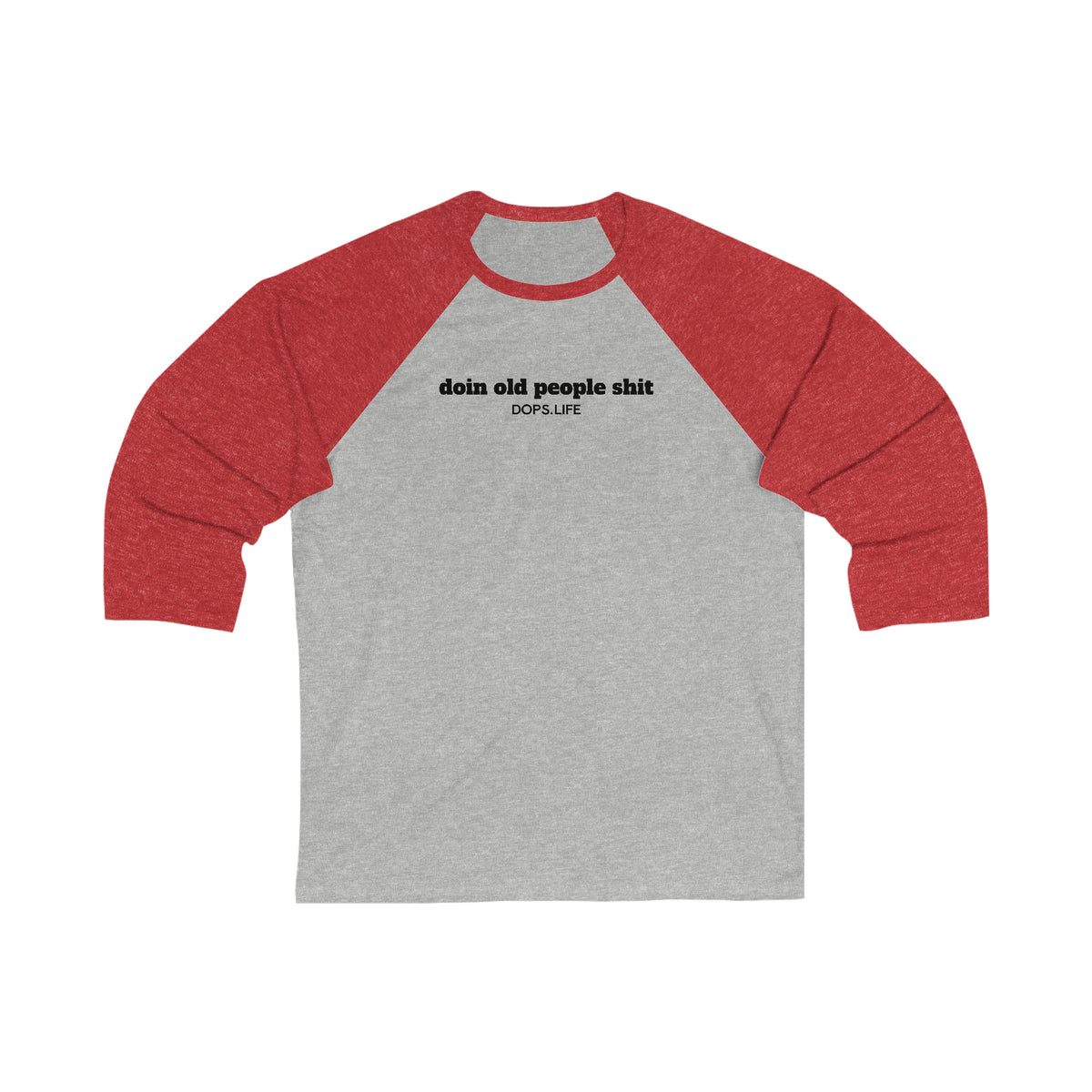 DOPS - Unisex 3\4 Sleeve Baseball Tee