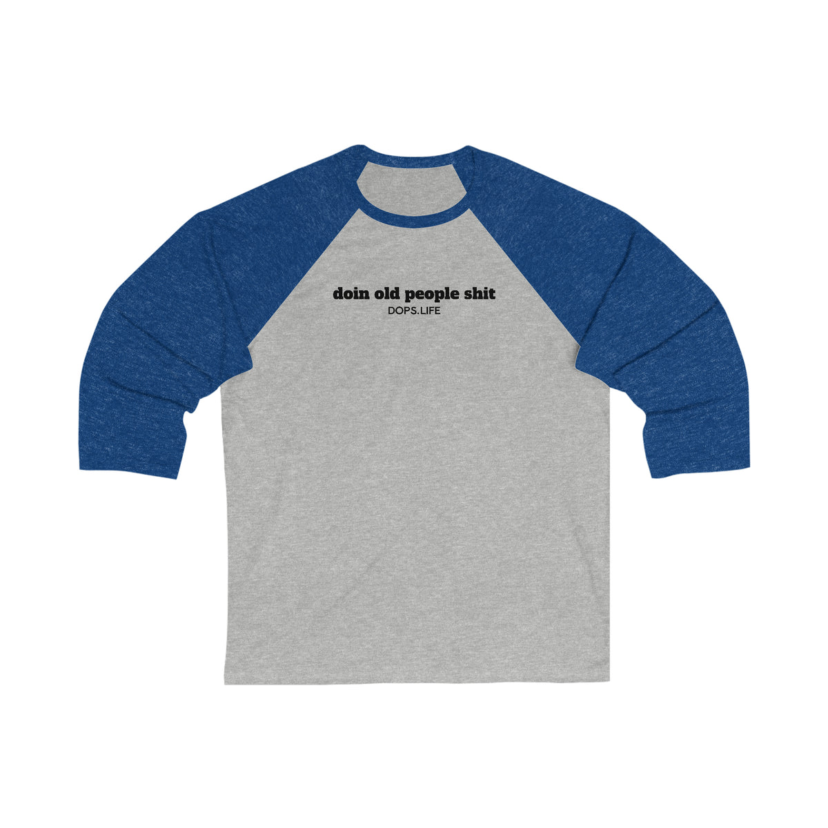 DOPS - Unisex 3\4 Sleeve Baseball Tee