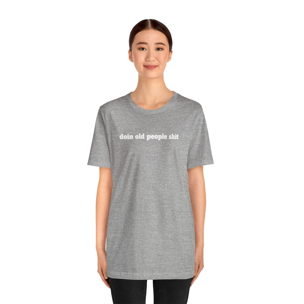 DOPS (Sport) - White Letter Unisex Jersey Short Sleeve Tee