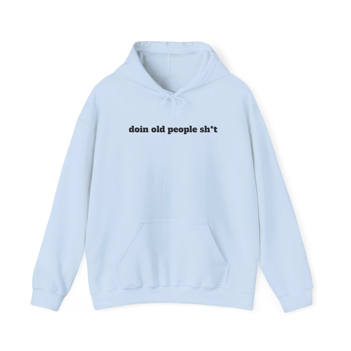 DOPS - (PG-13) Black Letter Unisex Heavy Blend™ Hooded Sweatshirt