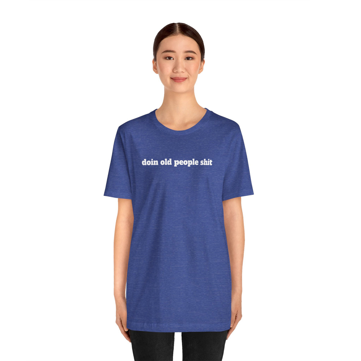 DOPS (Sport) - White Letter Unisex Jersey Short Sleeve Tee