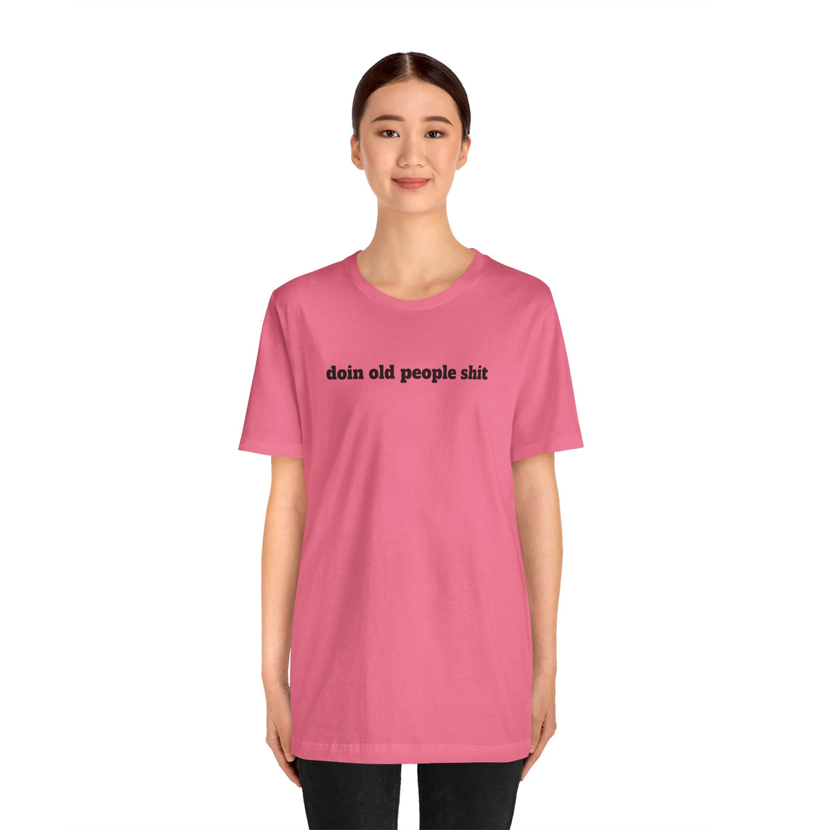 DOPS (Sport) - Black Letter Unisex Jersey Short Sleeve Tee