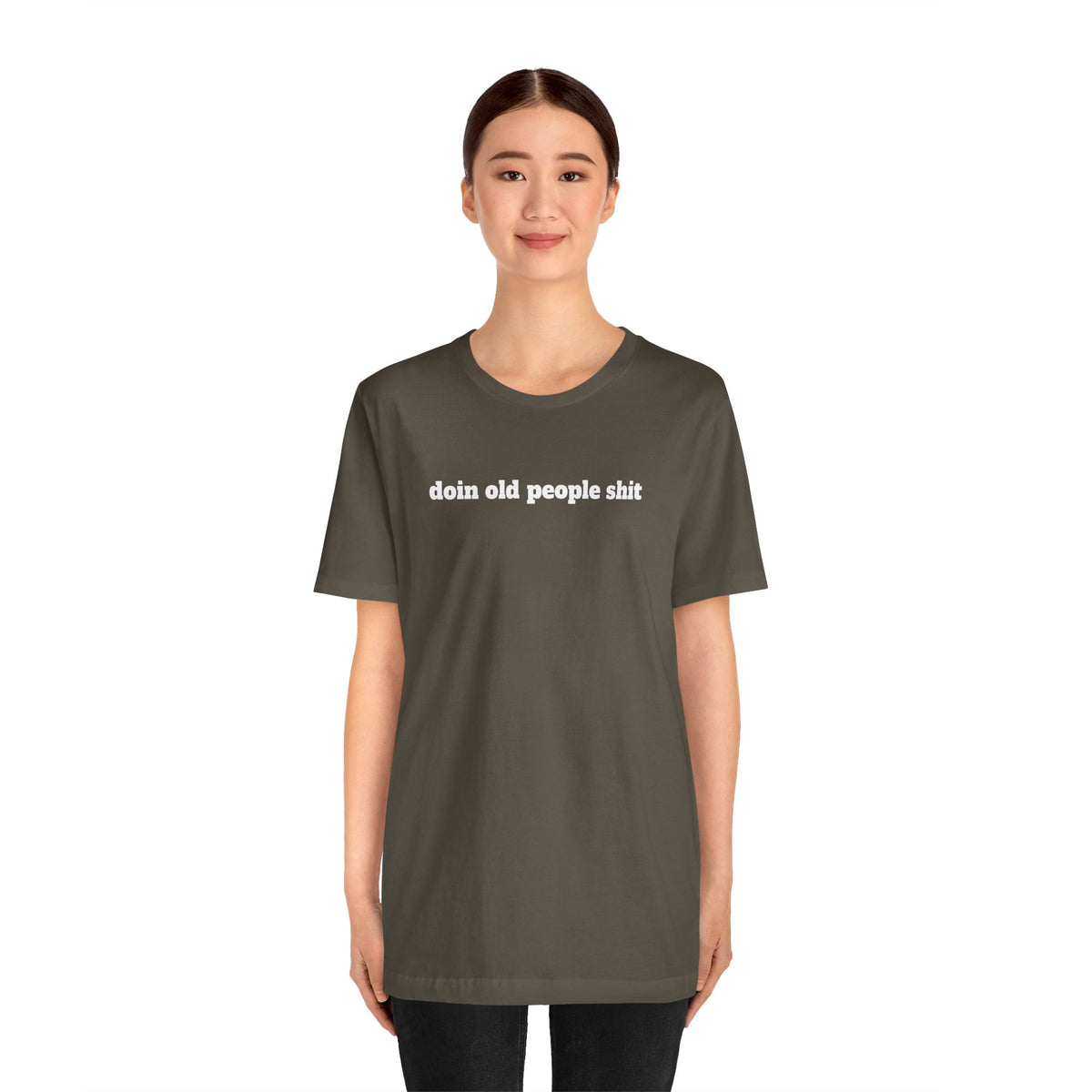 DOPS (Sport) - White Letter Unisex Jersey Short Sleeve Tee