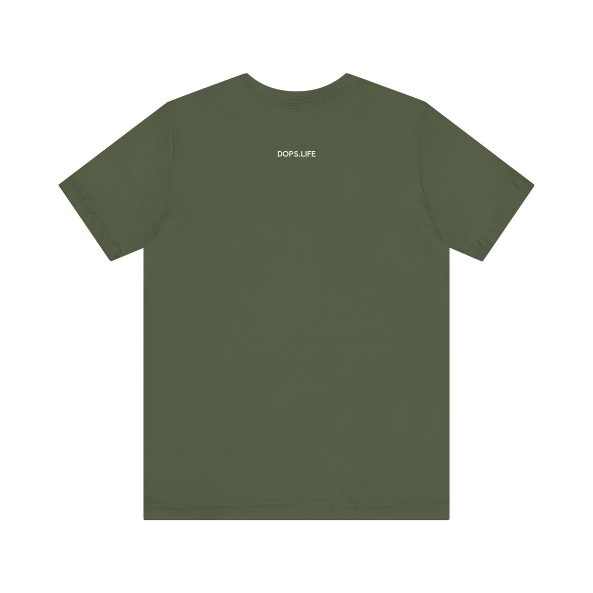 DOPS (Sport)  (PG-13) - White Letter Unisex Jersey Short Sleeve Tee