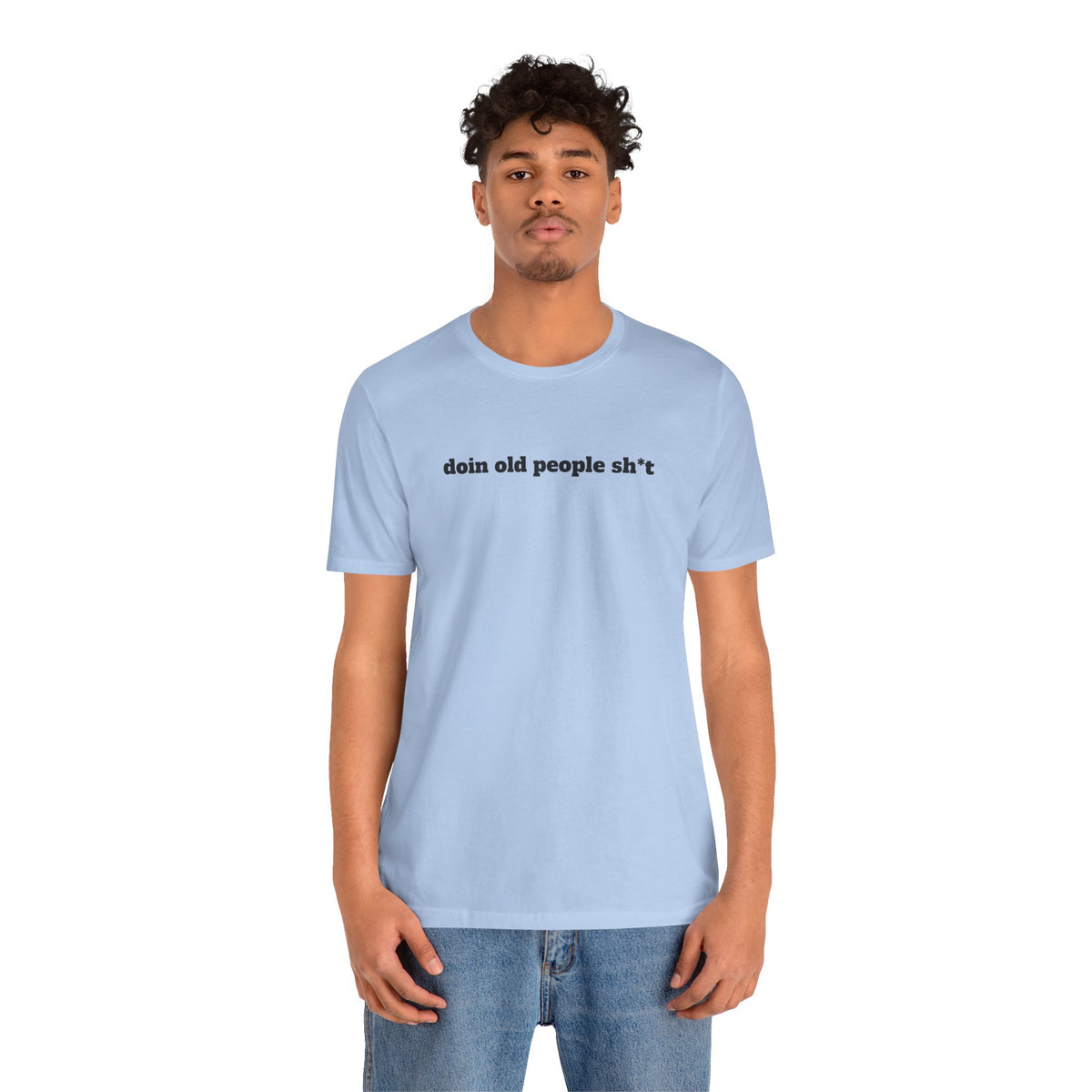 DOPS (Sport) (PG-13) - Black Letter Unisex Jersey Short Sleeve Tee