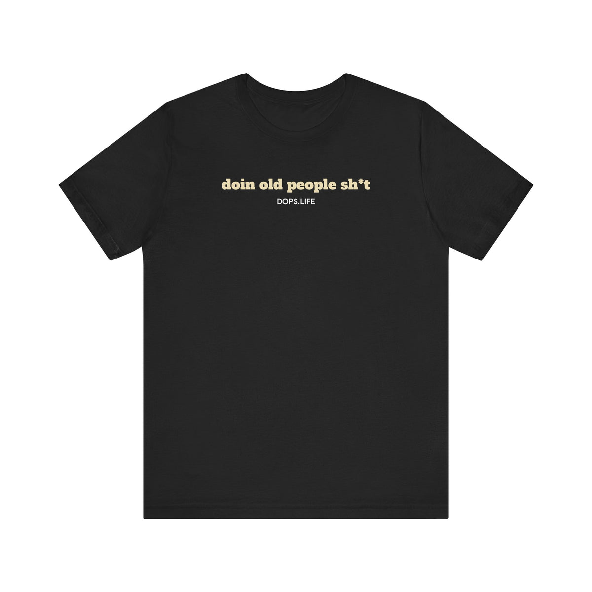 DOPS (Sport) (PG-13) - Custom Print Dark - Gold Hour Glass Logo
