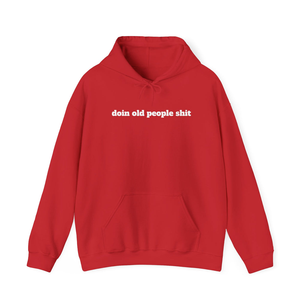DOPS - White Letter Unisex Heavy Blend™ Hooded Sweatshirt