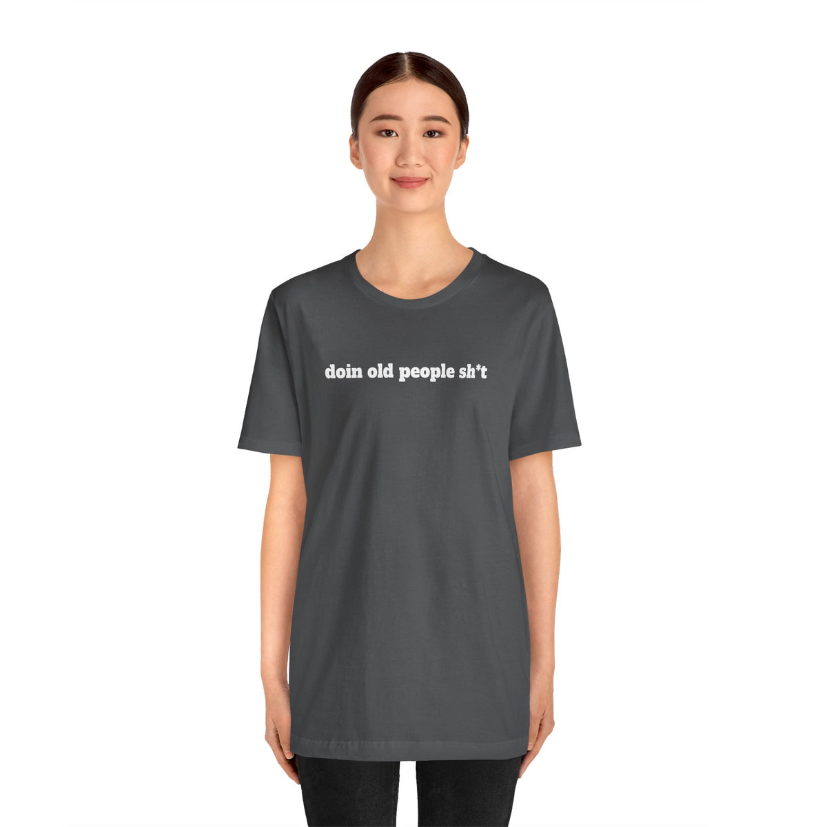 DOPS (Sport)  (PG-13) - White Letter Unisex Jersey Short Sleeve Tee