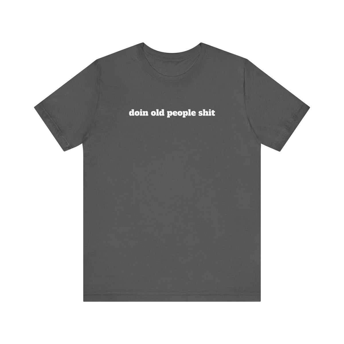 DOPS (Sport) - White Letter Unisex Jersey Short Sleeve Tee