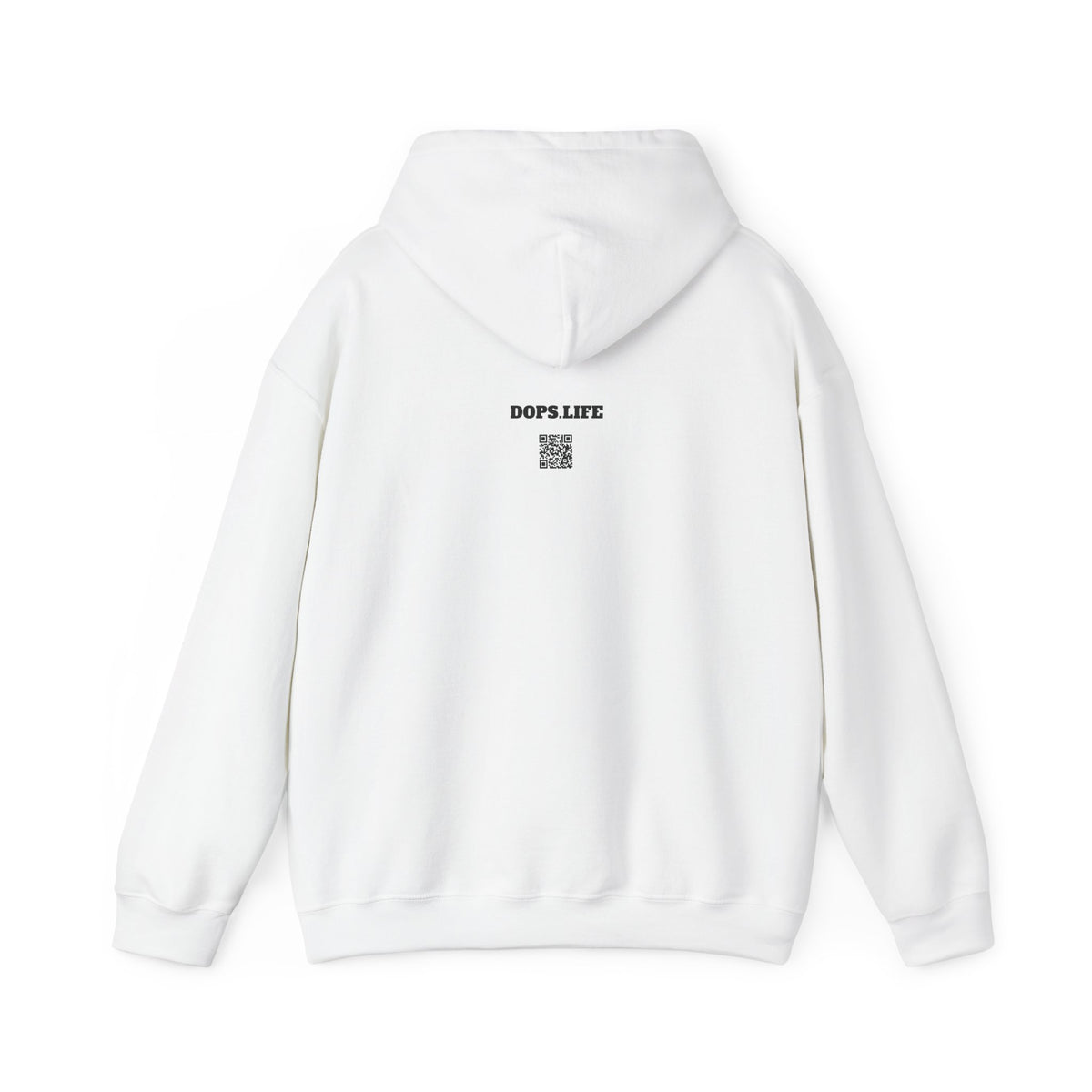 DOPS - (PG-13) Black Letter Unisex Heavy Blend™ Hooded Sweatshirt