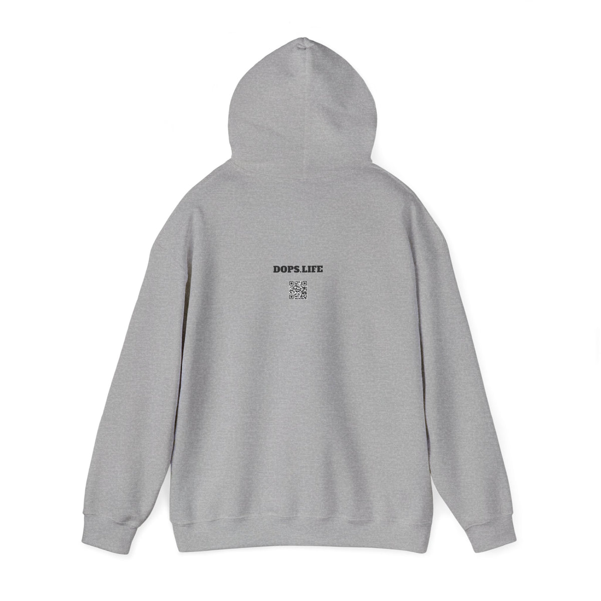 DOPS - Black Letter Unisex Heavy Blend™ Hooded Sweatshirt