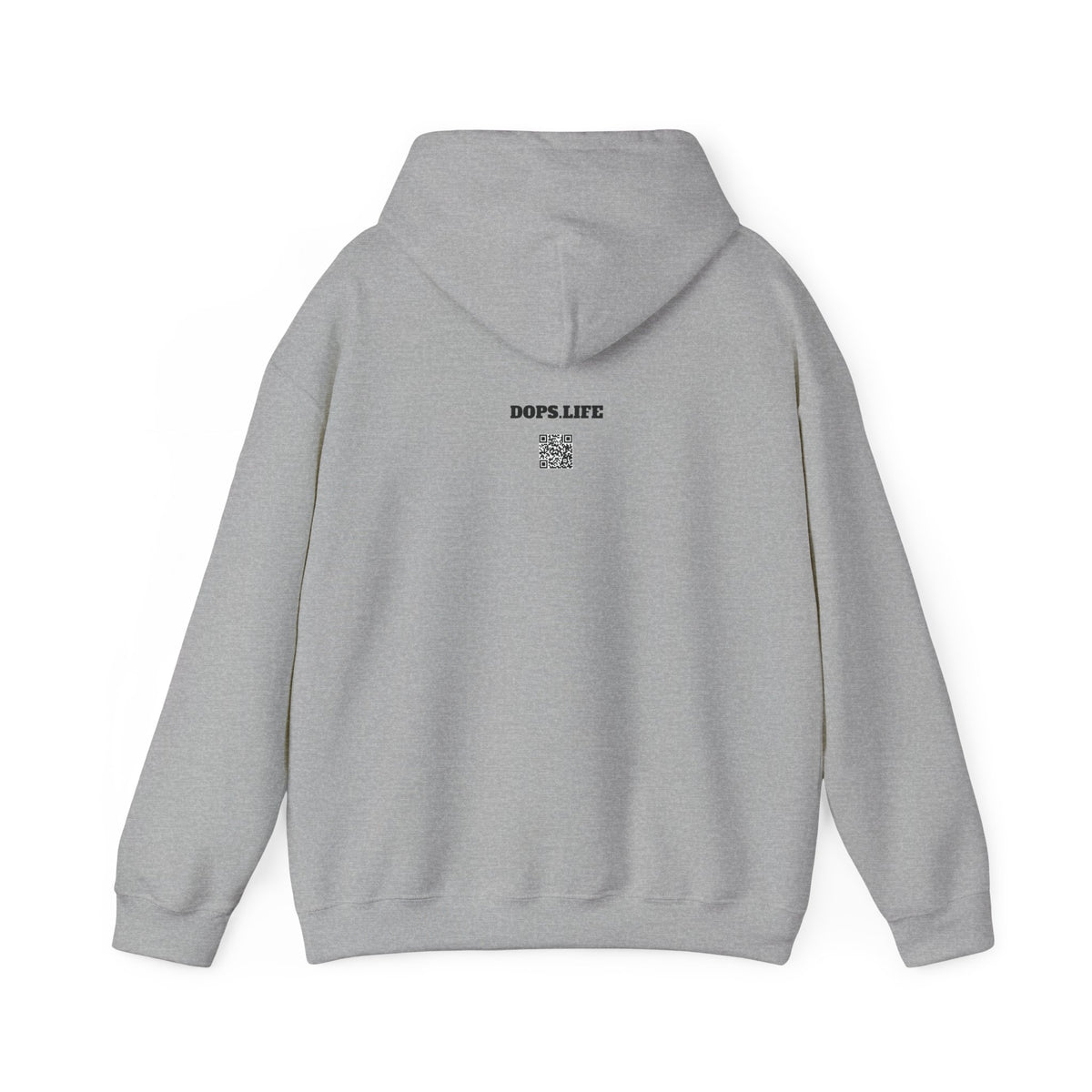 DOPS - Black Letter Unisex Heavy Blend™ Hooded Sweatshirt