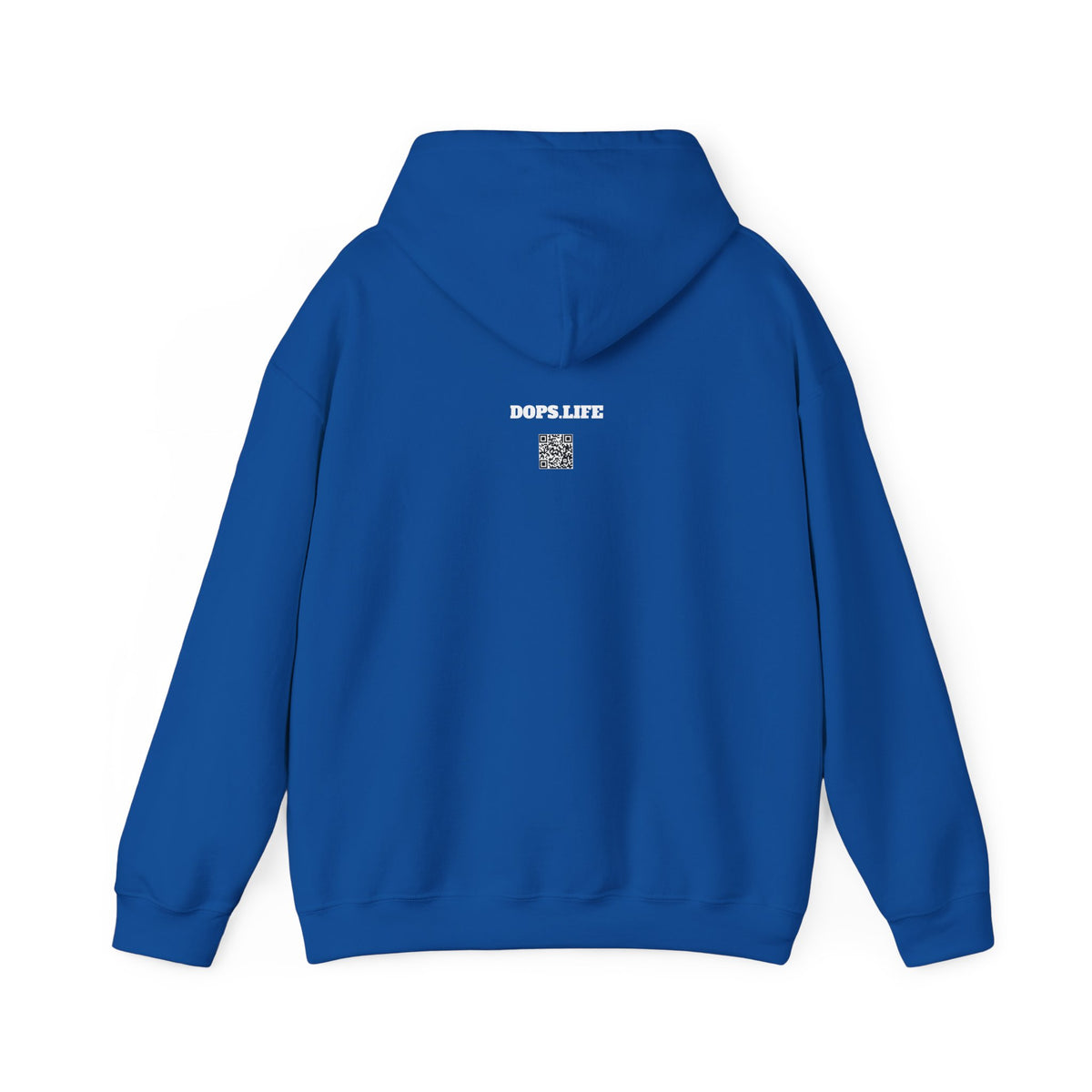 DOPS - White Letter Unisex Heavy Blend™ Hooded Sweatshirt