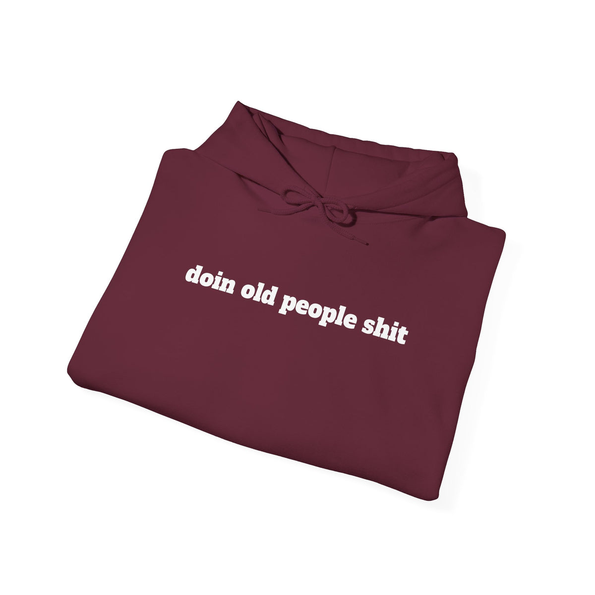 DOPS - White Letter Unisex Heavy Blend™ Hooded Sweatshirt