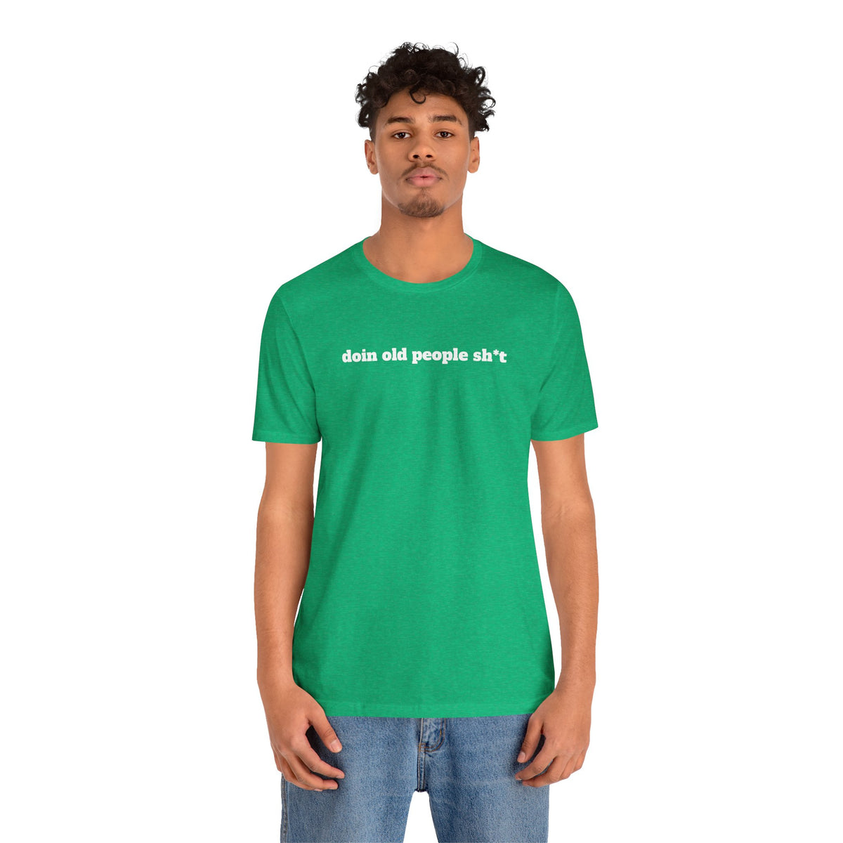 DOPS (Sport)  (PG-13) - White Letter Unisex Jersey Short Sleeve Tee