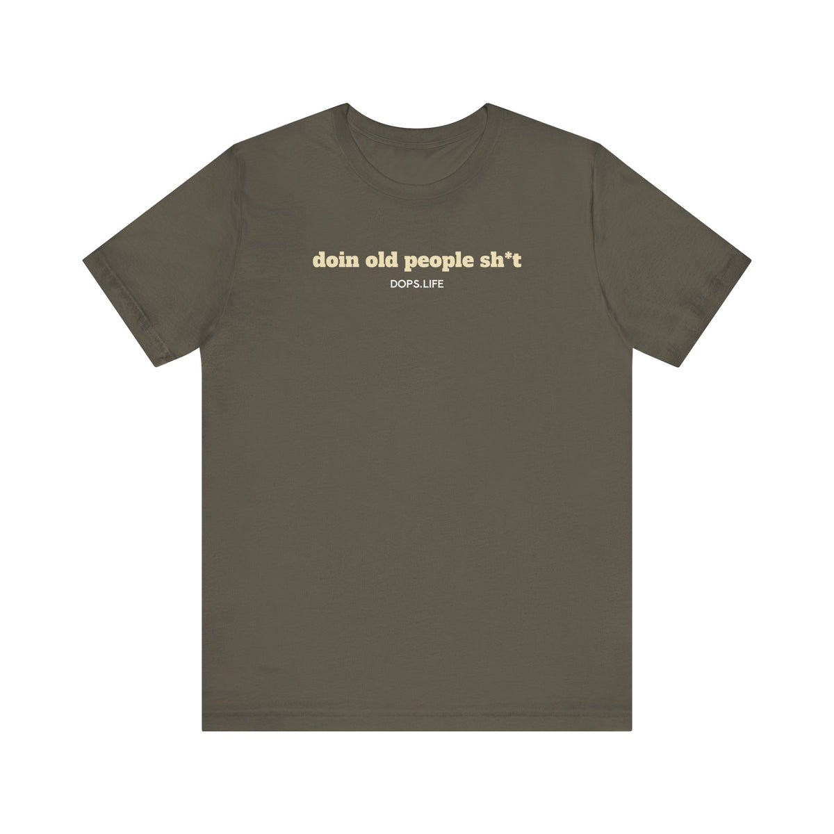 DOPS (Sport) (PG-13) - Custom Print Dark - Gold Hour Glass Logo
