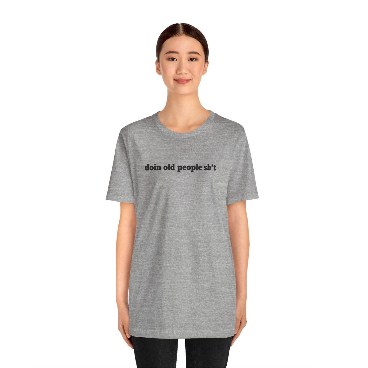 DOPS (Sport) (PG-13) - Black Letter Unisex Jersey Short Sleeve Tee