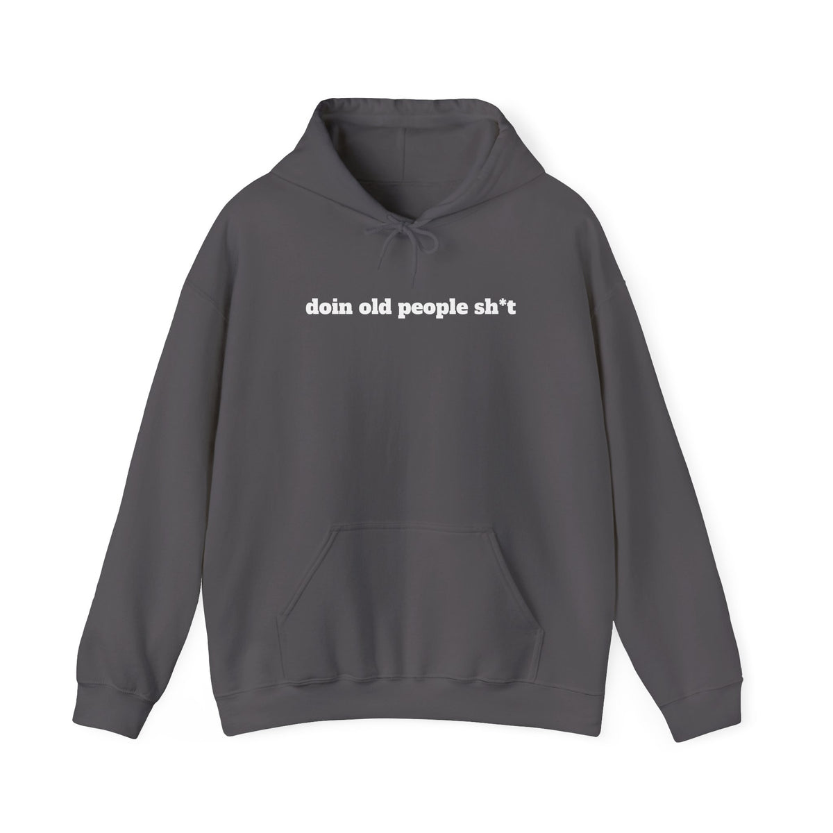 DOPS - (PG-13) White Letter Unisex Heavy Blend™ Hooded Sweatshirt