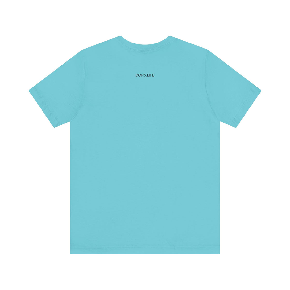 DOPS (Sport) - Black Letter Unisex Jersey Short Sleeve Tee