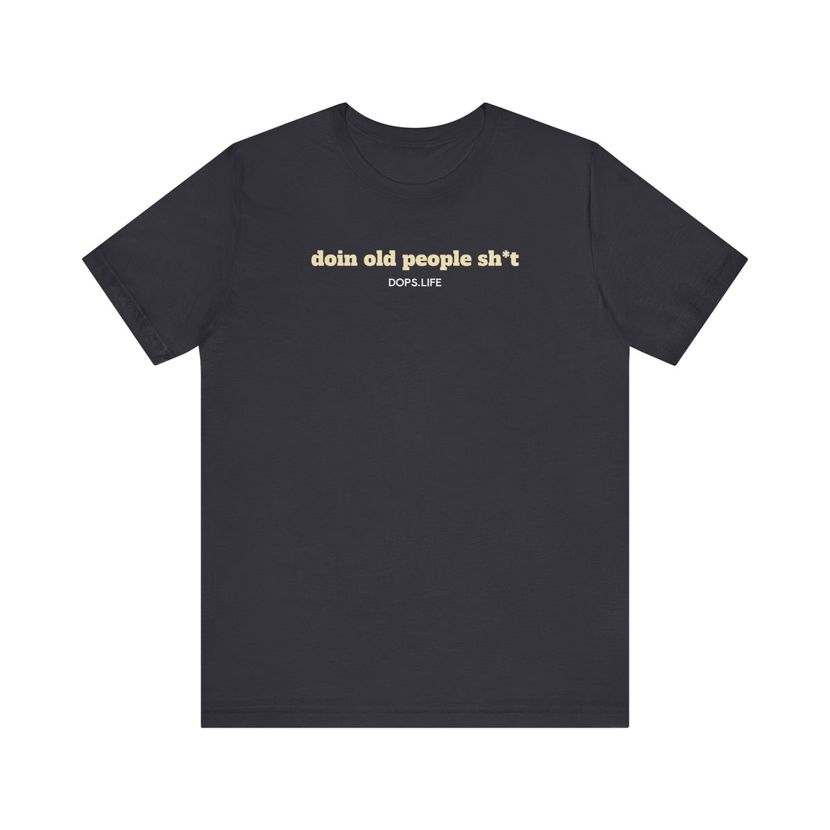 DOPS (Sport) (PG-13) - Custom Print Dark - Gold Hour Glass Logo