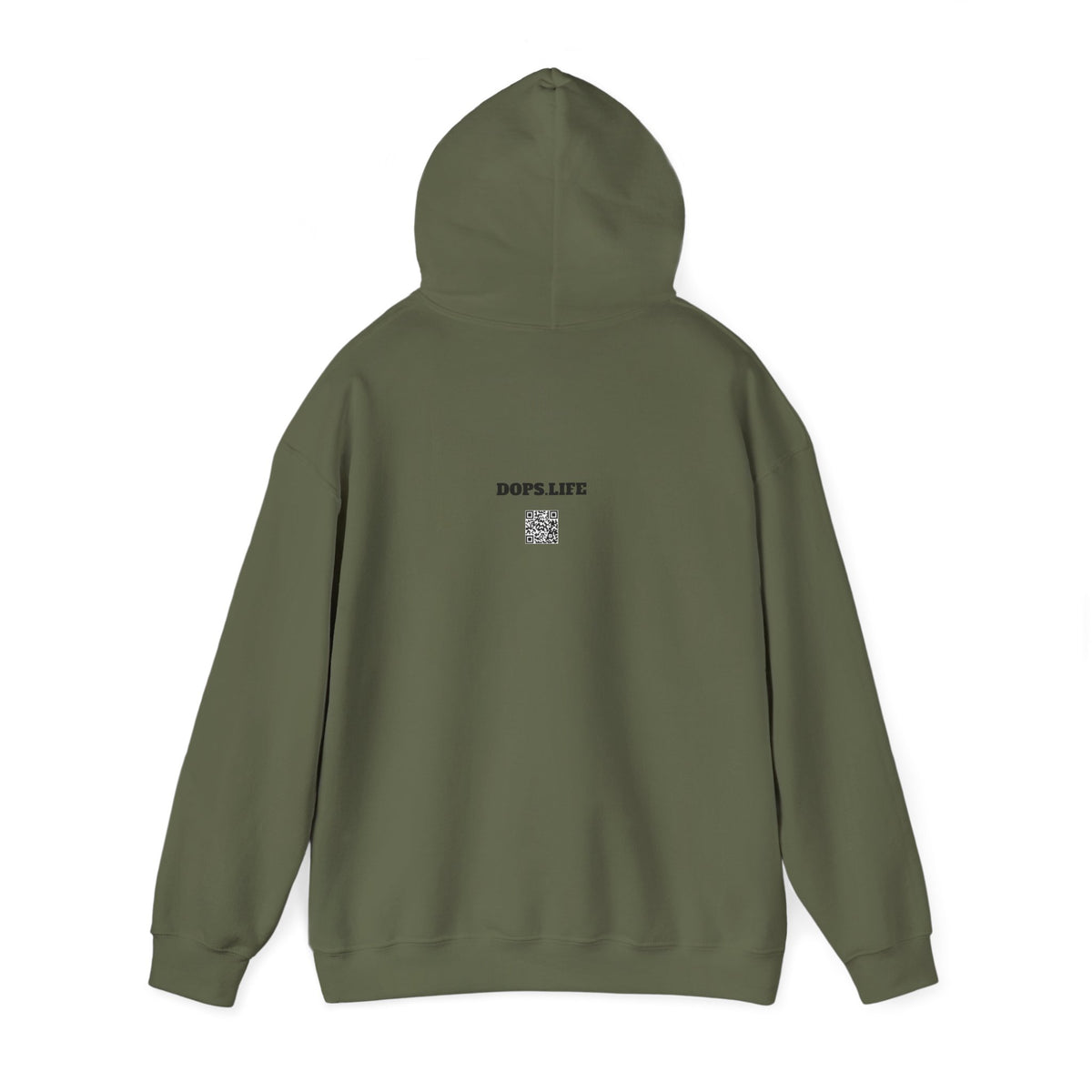 DOPS - (PG-13) Black Letter Unisex Heavy Blend™ Hooded Sweatshirt