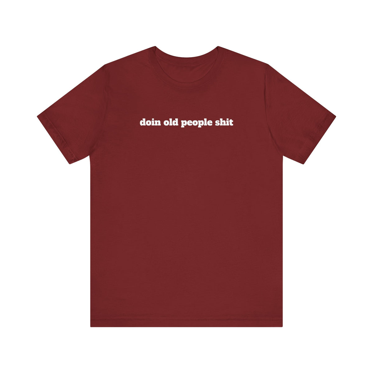 DOPS (Sport) - White Letter Unisex Jersey Short Sleeve Tee