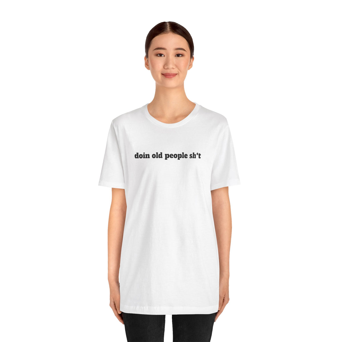 DOPS (Sport) (PG-13) - Black Letter Unisex Jersey Short Sleeve Tee