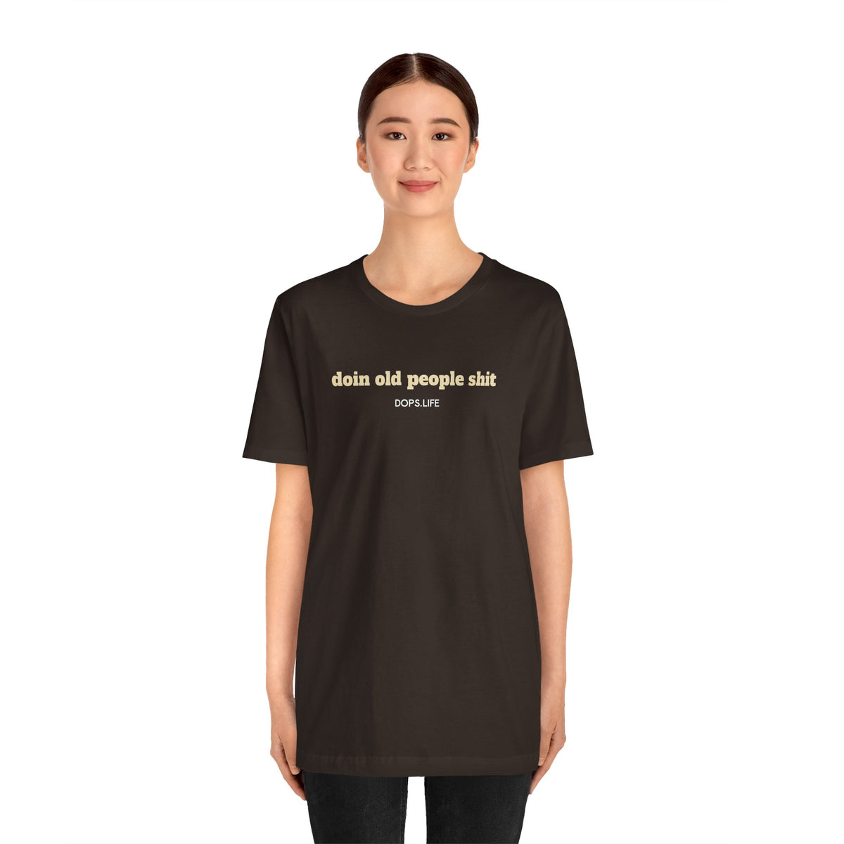 DOPS (Sport) - Custom Print Dark - Gold Hour Glass Logo