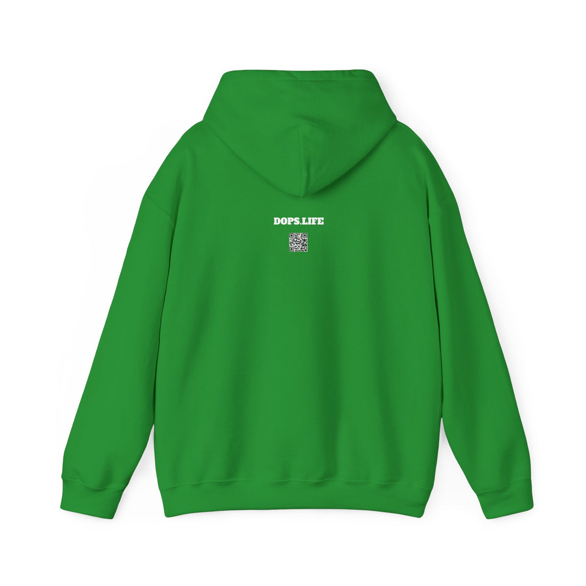 DOPS - (PG-13) White Letter Unisex Heavy Blend™ Hooded Sweatshirt