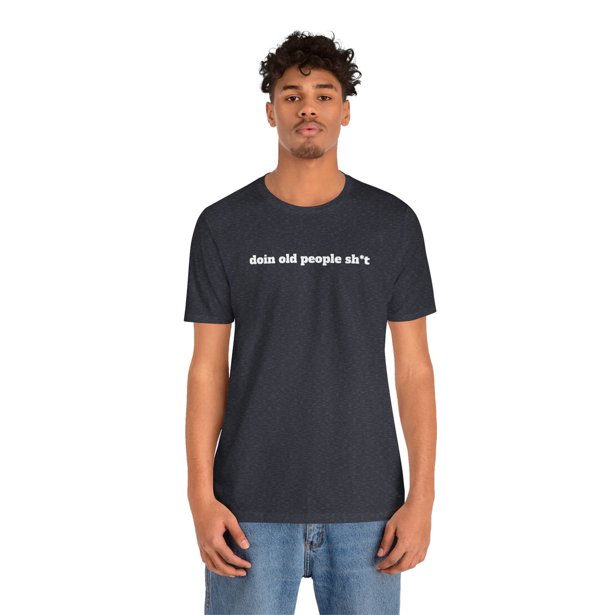 DOPS (Sport)  (PG-13) - White Letter Unisex Jersey Short Sleeve Tee