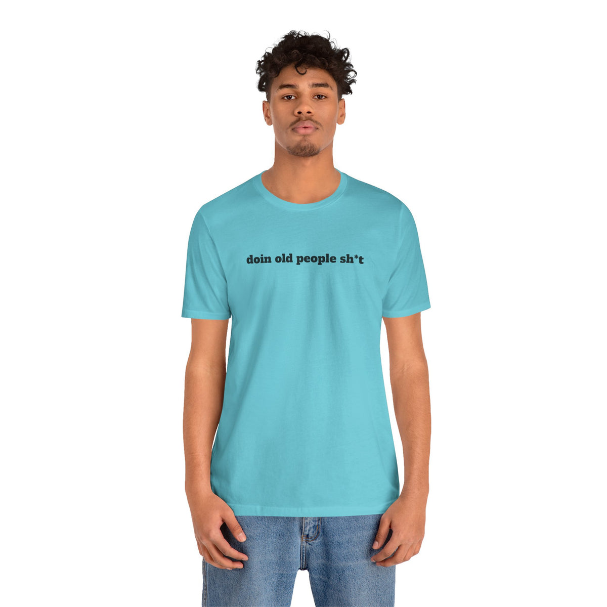DOPS (Sport) (PG-13) - Black Letter Unisex Jersey Short Sleeve Tee