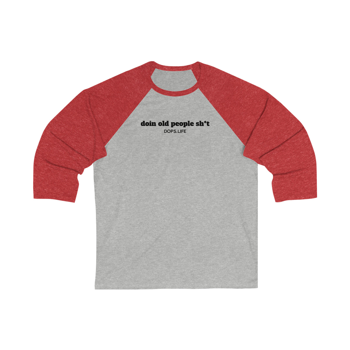 DOPS (PG-13) - Unisex 3\4 Sleeve Baseball Tee